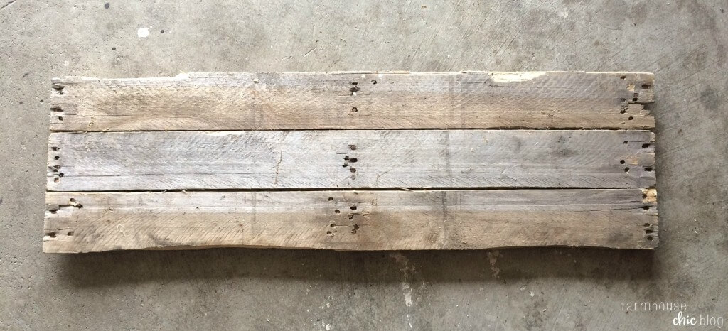 wood sign